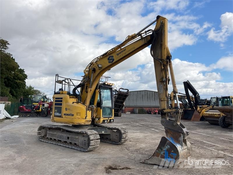 Komatsu PC 138US-11 Tracked Excavator Crawler excavators