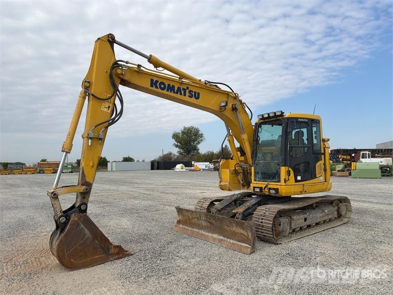 Komatsu PC 138US-11 Tracked Excavator Escavadeiras de esteiras