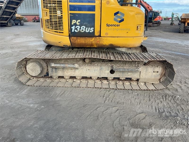 Komatsu PC 138US-11 Tracked Excavator Roomikekskavaatorid