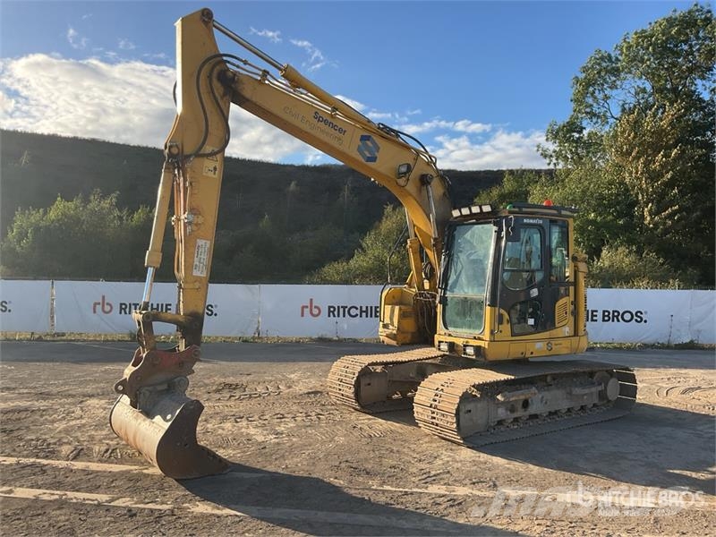 Komatsu PC 138US-11 Tracked Excavator Roomikekskavaatorid