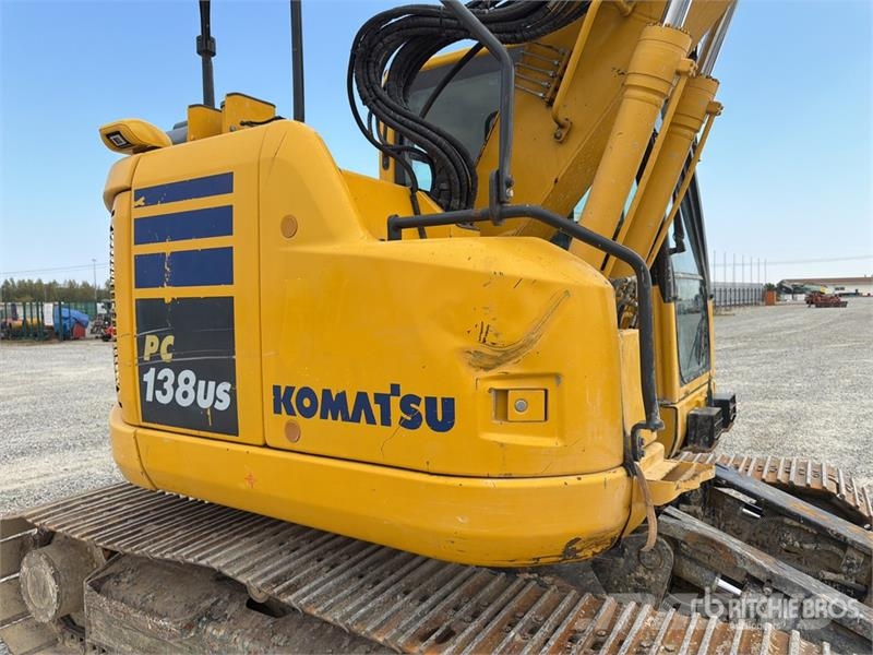 Komatsu PC 138US-11 Tracked Excavator Escavadeiras de esteiras