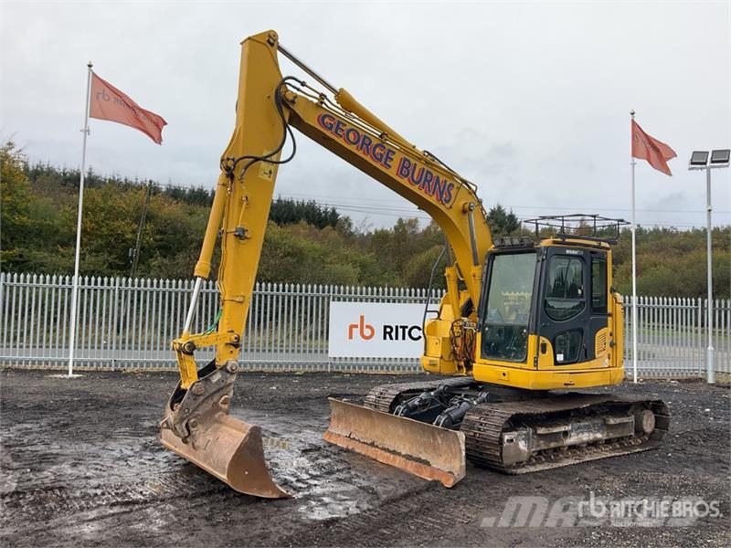 Komatsu PC138US-10 Tracked Excavator Crawler excavators