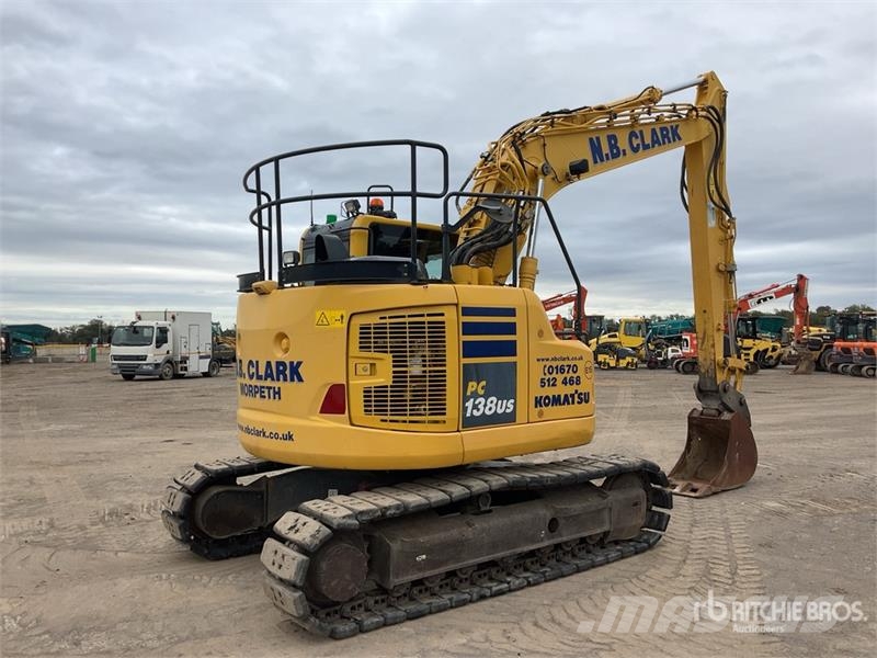 Komatsu PC138US-11 Tracked Excavator Crawler excavators