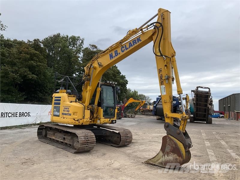 Komatsu PC138US-11 Tracked Excavator Crawler excavators