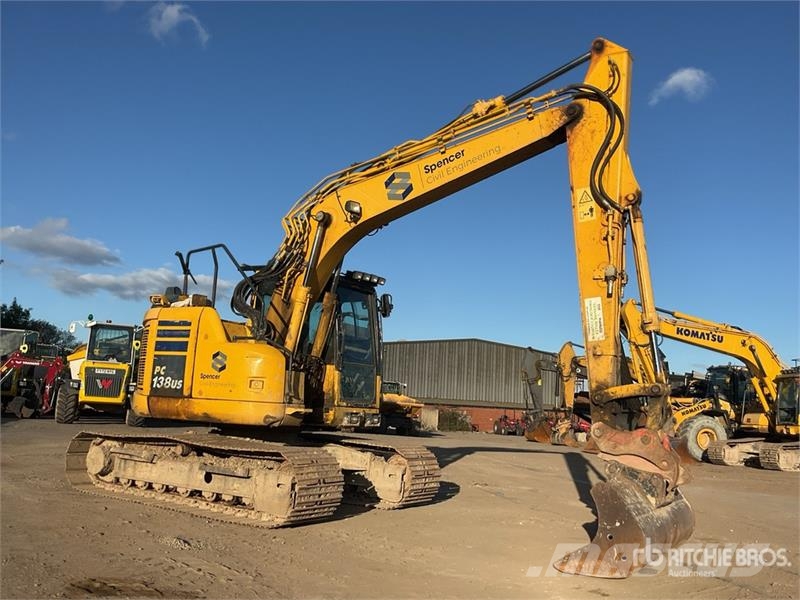 Komatsu PC138US-11 Tracked Excavator Raupenbagger