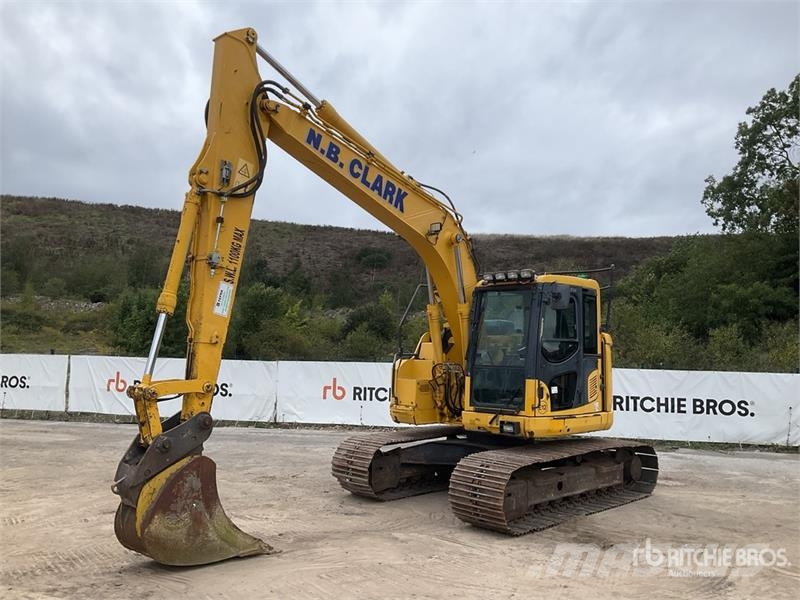 Komatsu PC138US-11 Tracked Excavator Crawler excavators