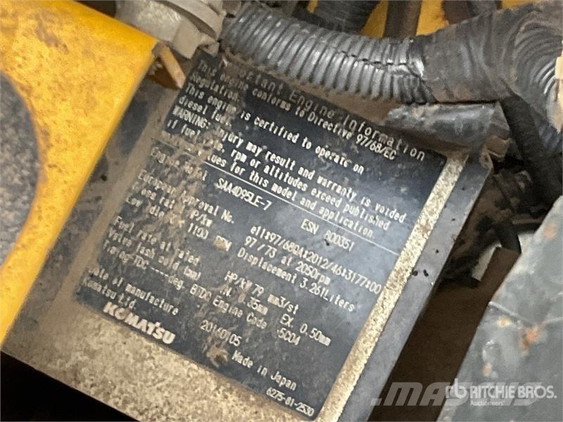 Komatsu PC138US-11 Tracked Excavator Crawler excavators