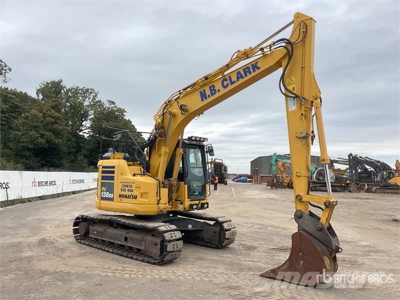 Komatsu PC138US-11 Tracked Excavator Crawler excavators