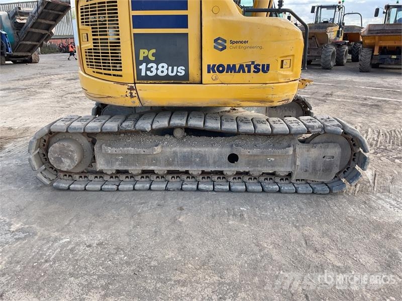 Komatsu PC138US-11 Tracked Excavator Crawler excavators