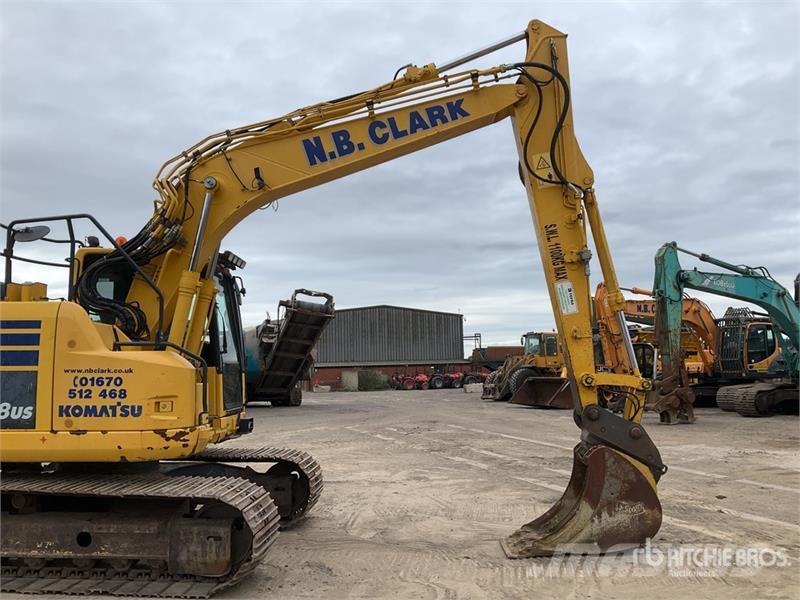 Komatsu PC138US-11 Tracked Excavator Crawler excavators