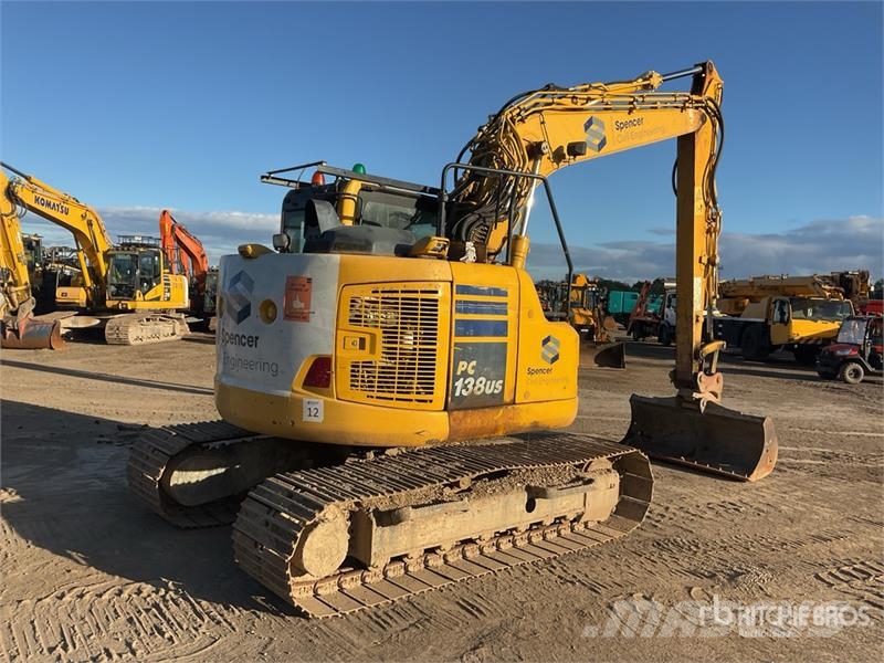 Komatsu PC138US-11 Tracked Excavator Raupenbagger