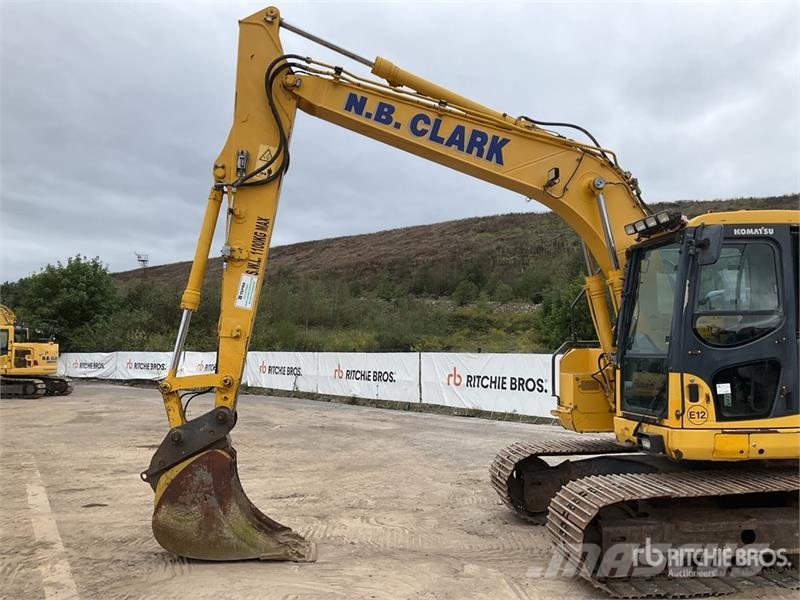 Komatsu PC138US-11 Tracked Excavator Crawler excavators