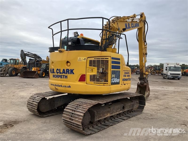 Komatsu PC138US-11 Tracked Excavator Crawler excavators