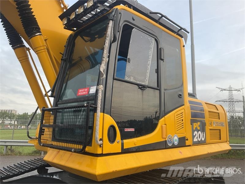 Komatsu PC200-8N1 Tracked Excavator Kāpurķēžu ekskavatori