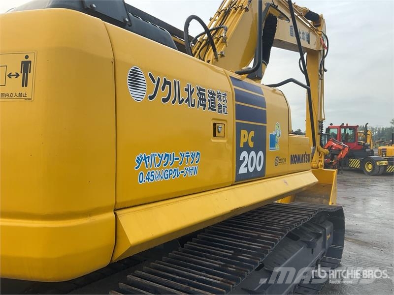 Komatsu PC200-8N1 Tracked Excavator Kāpurķēžu ekskavatori