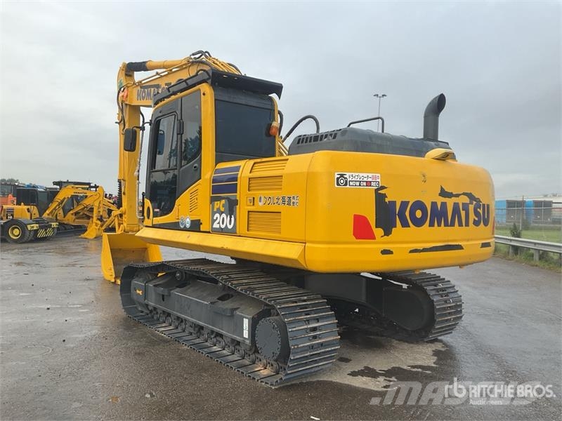 Komatsu PC200-8N1 Tracked Excavator Kāpurķēžu ekskavatori