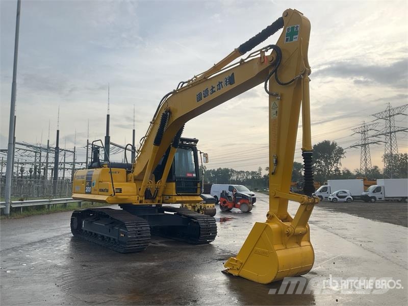 Komatsu PC200-8N1 Tracked Excavator Kāpurķēžu ekskavatori