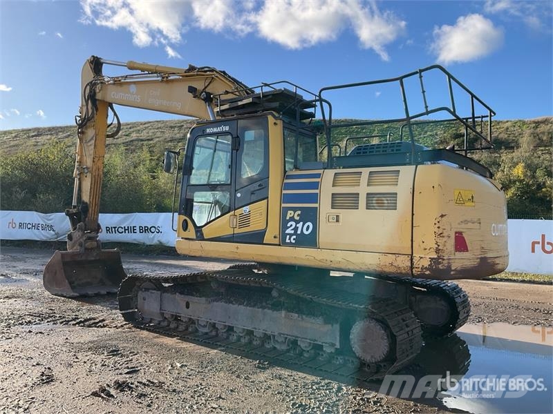 Komatsu PC210LC-10 Tracked Excavator Kāpurķēžu ekskavatori