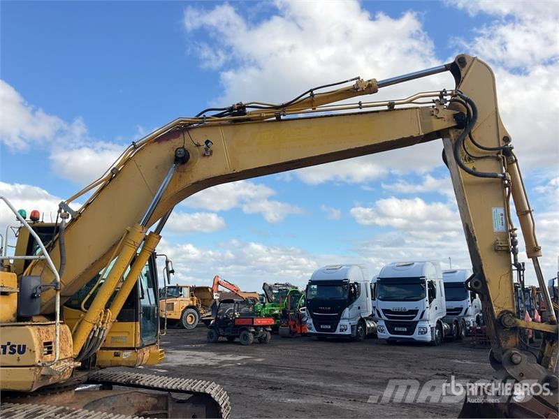 Komatsu PC210LC-10 Tracked Excavator Crawler excavators