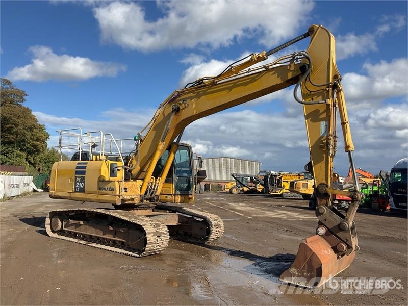 Komatsu PC210LC-10 Tracked Excavator Crawler excavators