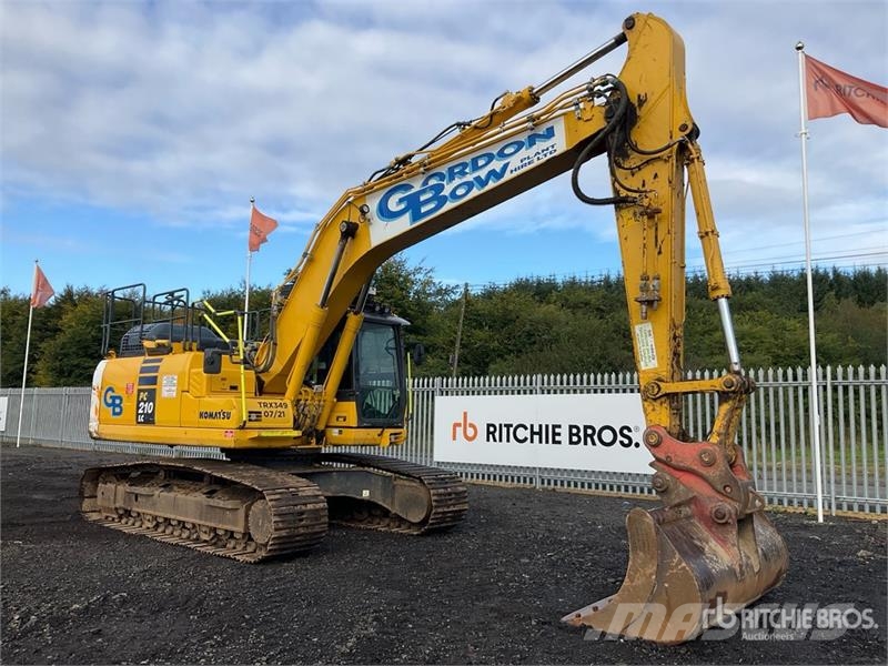 Komatsu PC210LC-10 Tracked Excavator Raupenbagger