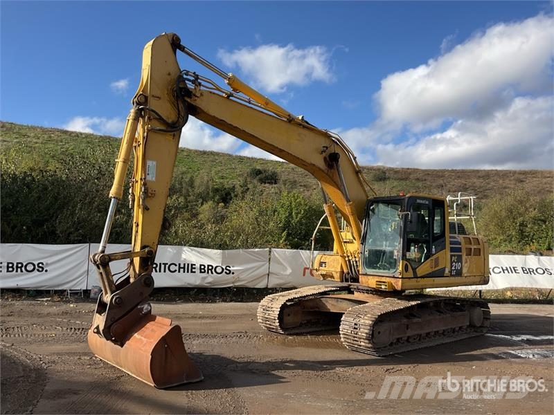Komatsu PC210LC-10 Tracked Excavator Crawler excavators