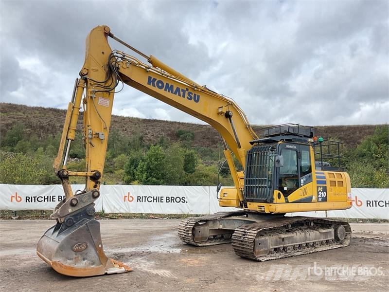 Komatsu PC210LC-10 Tracked Excavator Bageri gusjeničari