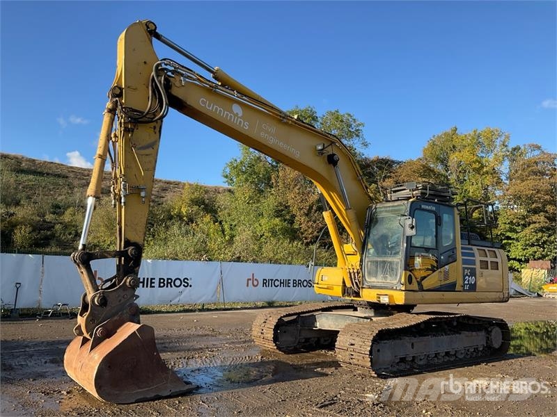 Komatsu PC210LC-10 Tracked Excavator Kāpurķēžu ekskavatori