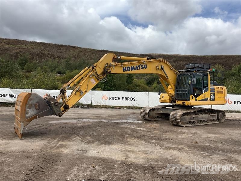 Komatsu PC210LC-10 Tracked Excavator Bageri gusjeničari