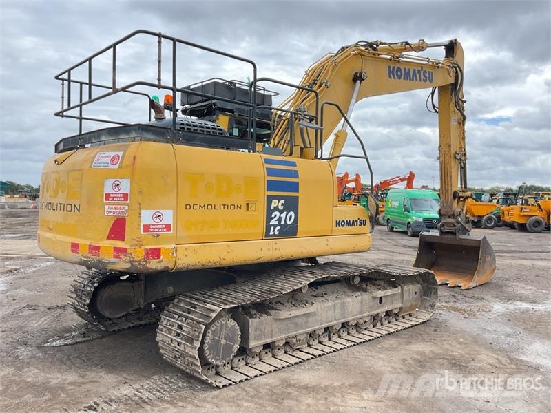 Komatsu PC210LC-10 Tracked Excavator Bageri gusjeničari