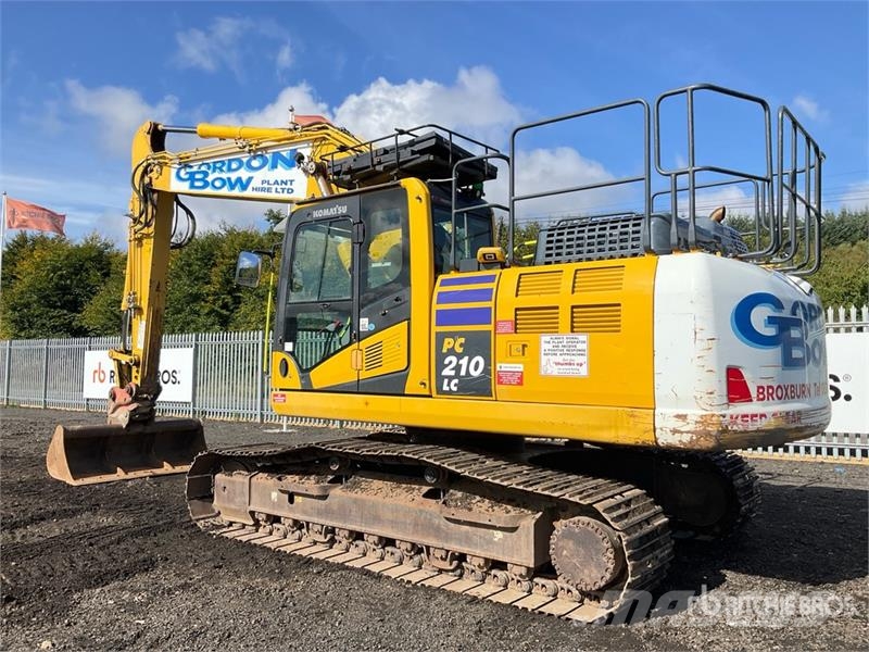 Komatsu PC210LC-11E0 Tracked Excavator Crawler excavators