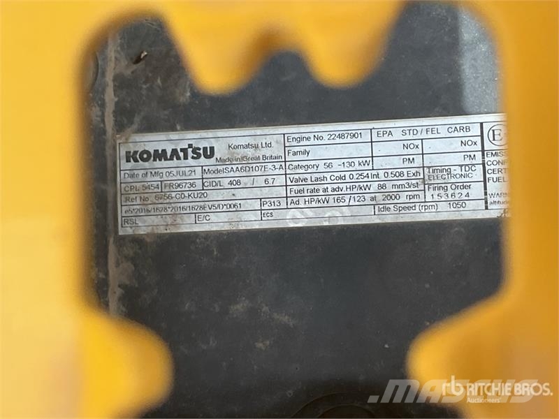 Komatsu PC210LC-11E0 Tracked Excavator Crawler excavators