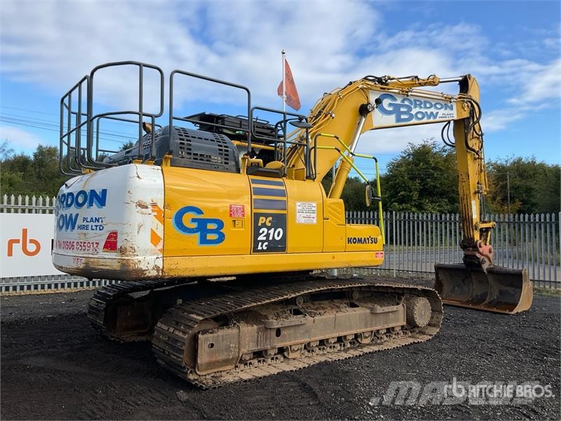 Komatsu PC210LC-11E0 Tracked Excavator Crawler excavators