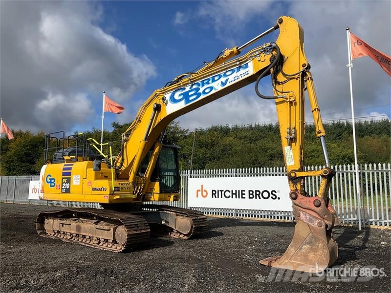 Komatsu PC210LC-11E0 Tracked Excavator Crawler excavators
