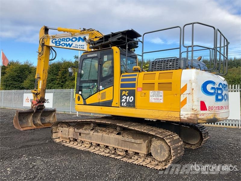Komatsu PC210LC-11E0 Tracked Excavator Crawler excavators