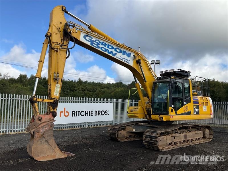Komatsu PC210LC-11E0 Tracked Excavator Crawler excavators