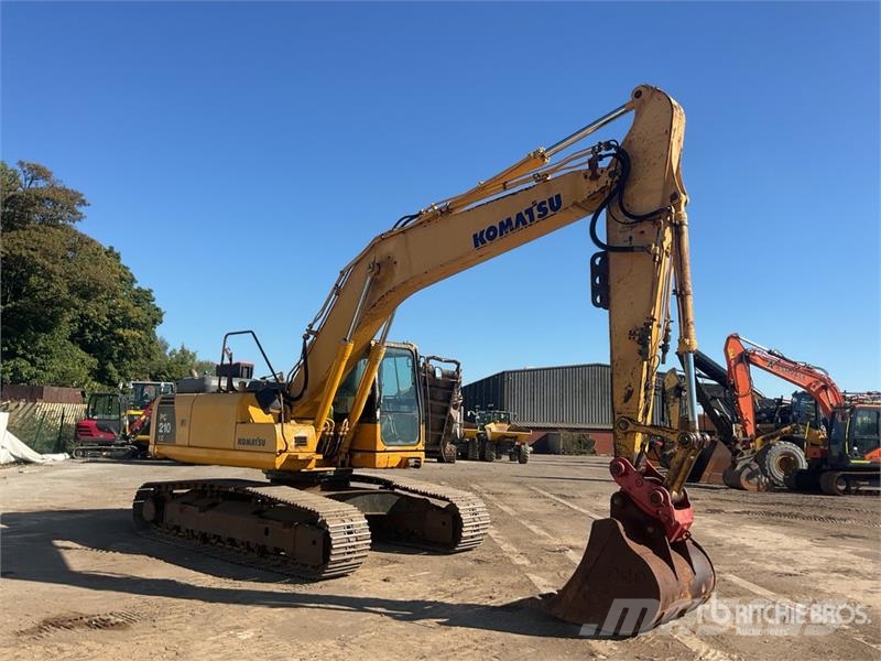 Komatsu PC210LC-8 Kāpurķēžu ekskavatori