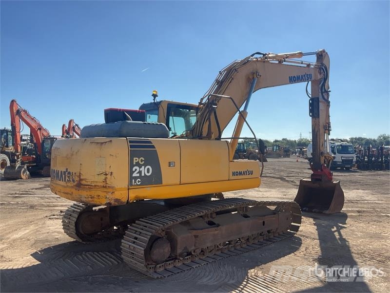 Komatsu PC210LC-8 Kāpurķēžu ekskavatori