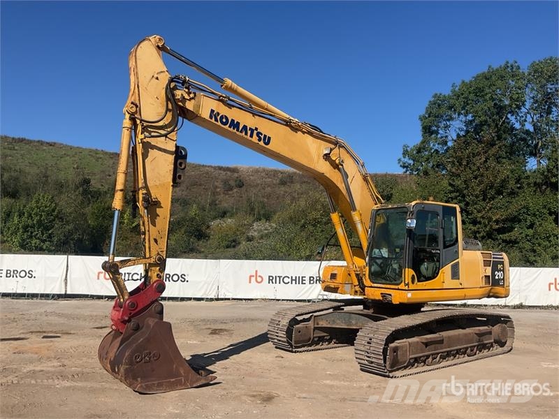 Komatsu PC210LC-8 Kāpurķēžu ekskavatori