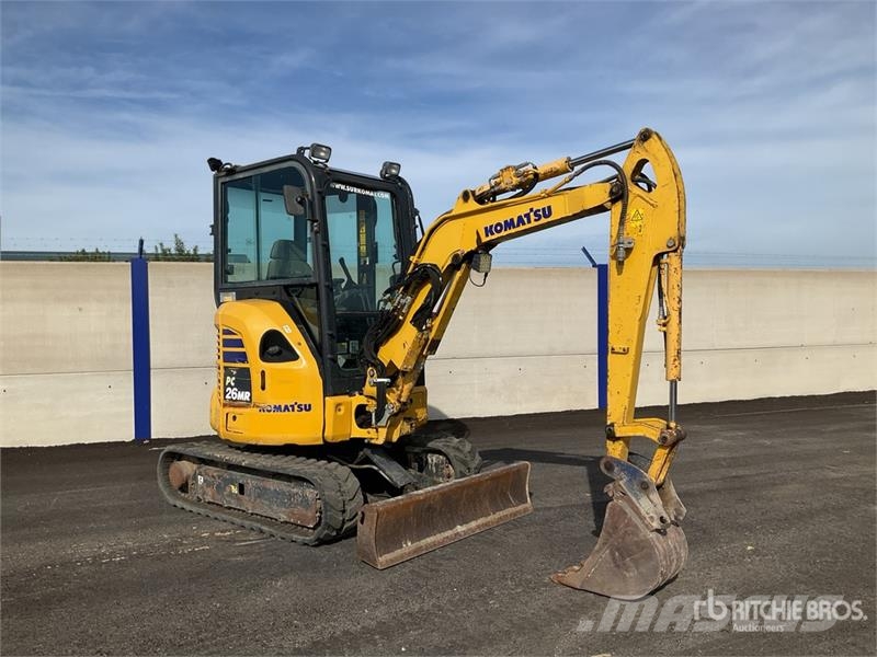 Komatsu PC26MR-5 Mini Excavator Miniexcavadoras