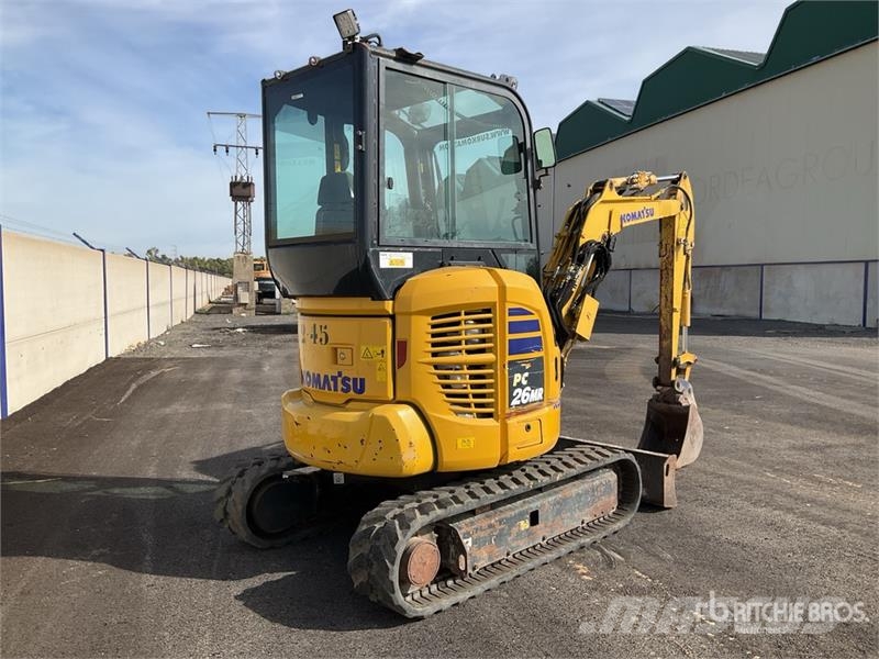 Komatsu PC26MR-5 Mini Excavator Miniexcavadoras