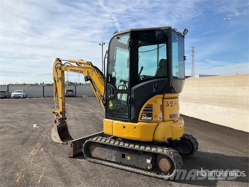 Komatsu PC26MR-5 Mini Excavator Miniexcavadoras