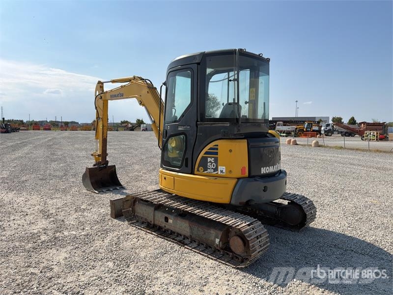 Komatsu PC50MR-2 Miniekskavaatorid < 7 t