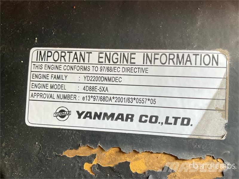 Komatsu PC50MR-2 Mini excavators < 7t (Mini diggers)