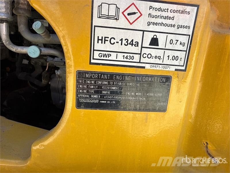 Komatsu PC55MR-5M0 Mini Excavator 小型挖掘机