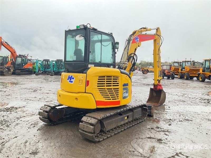Komatsu PC55MR-5MO Mini Excavator Miniescavadeiras < 7t (Mini escavadeiras)