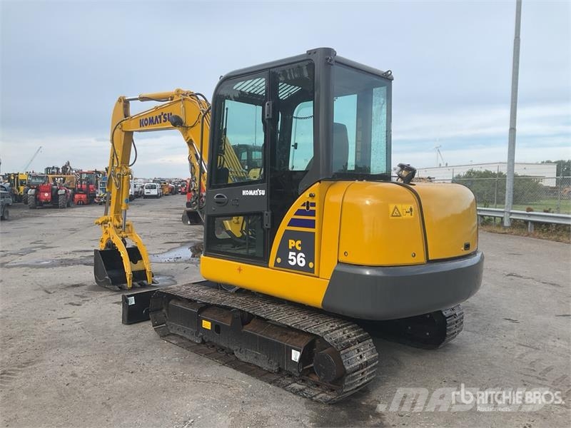 Komatsu PC56-7 Mini Excavator Mini bagri <7t