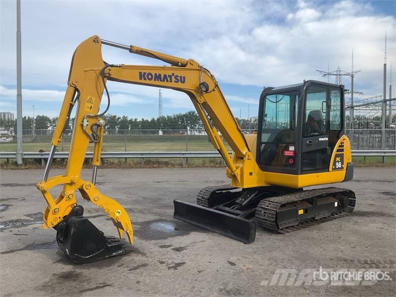 Komatsu PC56-7 Mini Excavator Mini bagri <7t