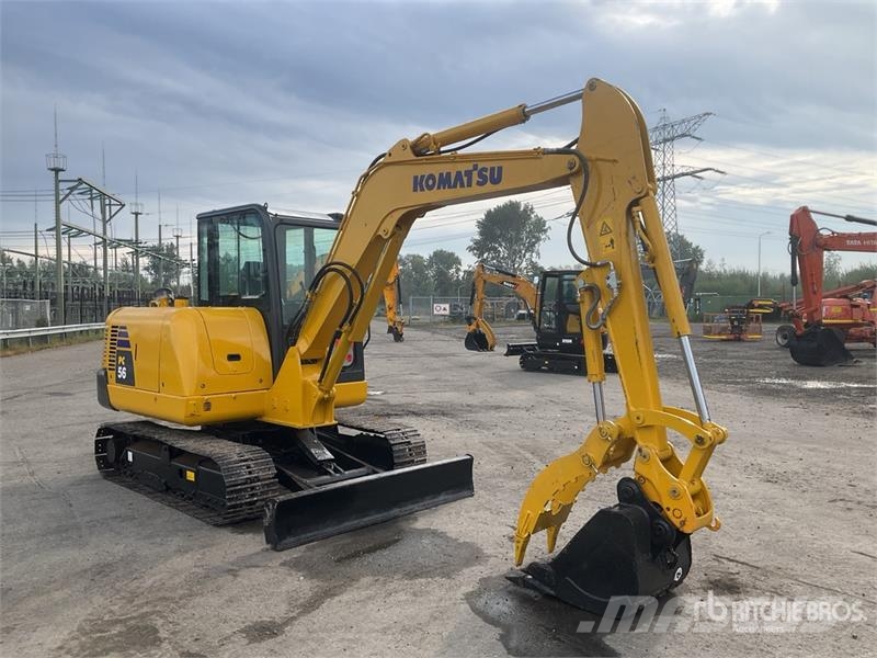 Komatsu PC56-7 Mini Excavator Mini bagri <7t