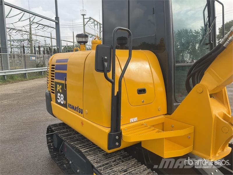 Komatsu PC58-8 Mini Excavator حفارات صغيرة أقل من 7 طن (حفارات صغيرة)